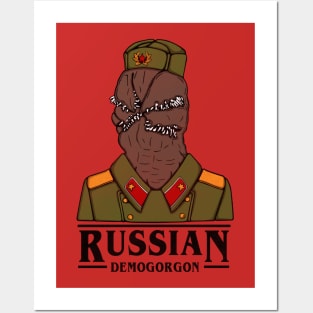 Russian Demogorgon Posters and Art